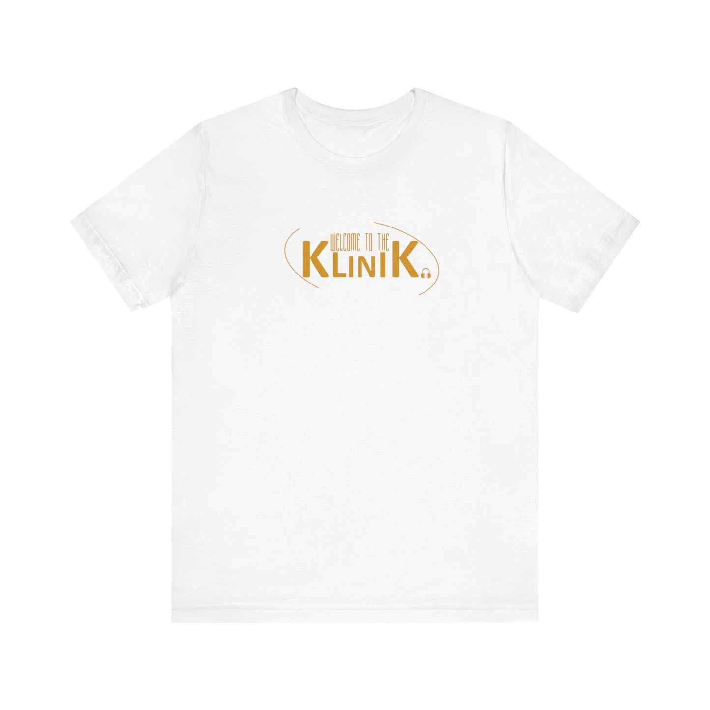 Welcome to the Klinik Unisex Jersey Tee - Casual Comfort for All Occasions