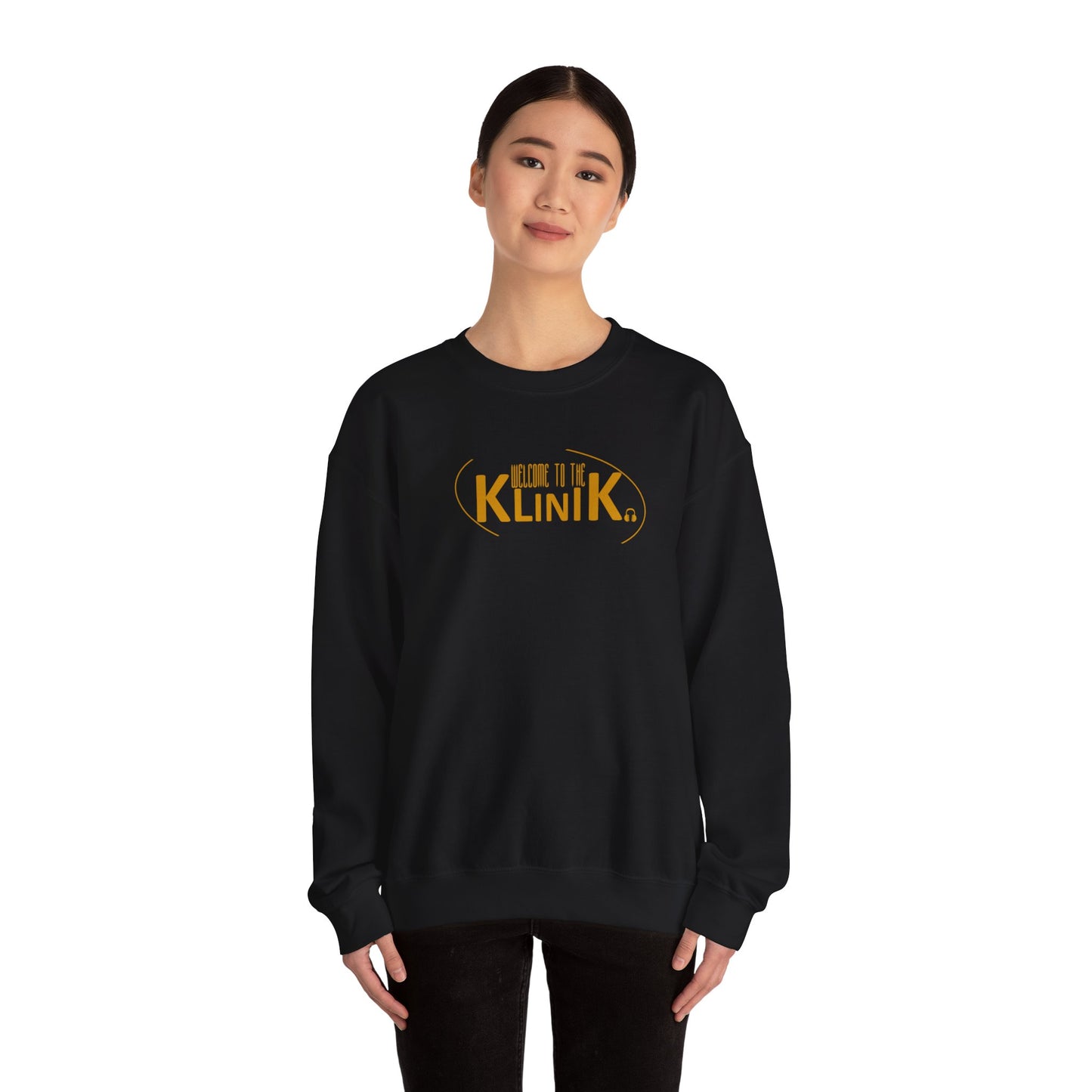 Welcome to the Klinik Unisex Heavy Blend™ Crewneck Sweatshirt