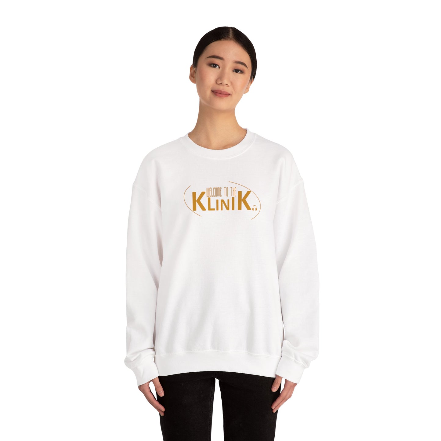 Welcome to the Klinik Unisex Heavy Blend™ Crewneck Sweatshirt