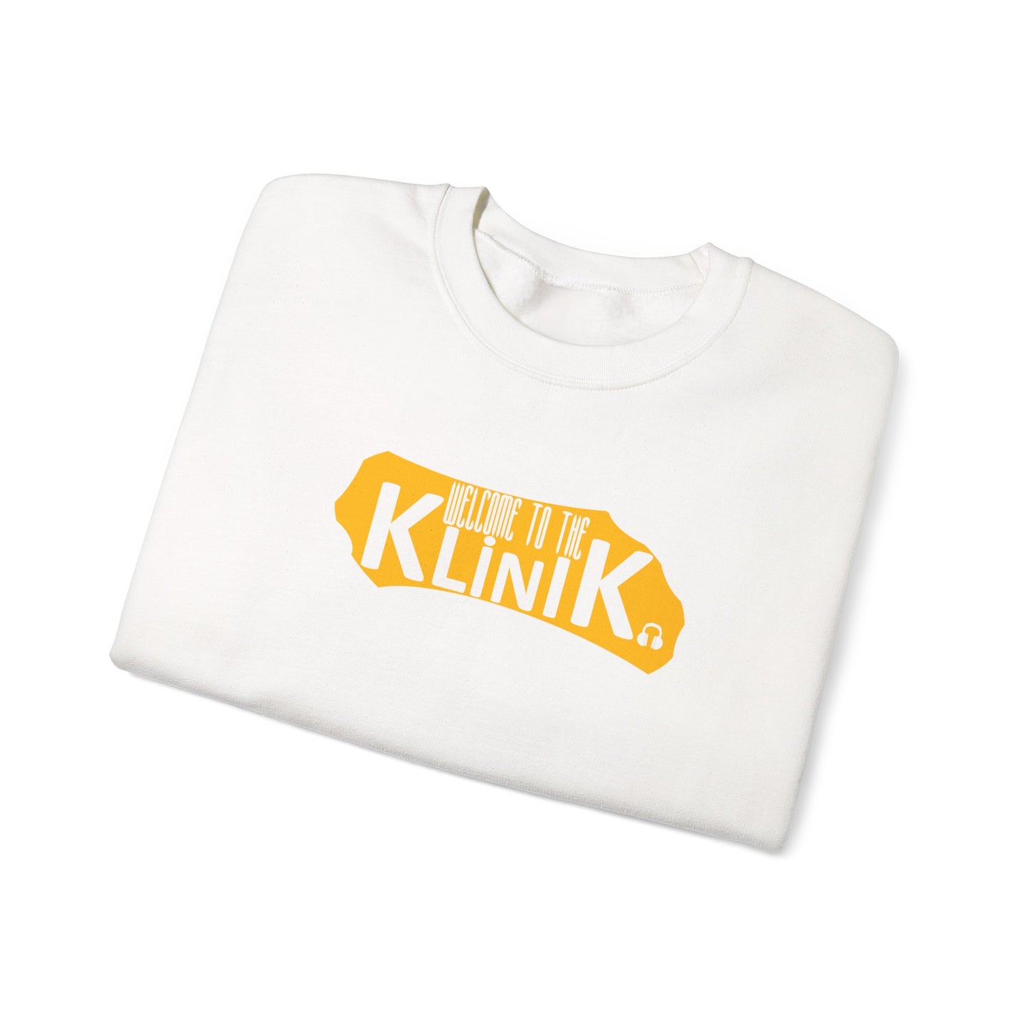 Unisex Heavy Blend™ Crewneck Sweatshirt - Bold Klinik Graphic