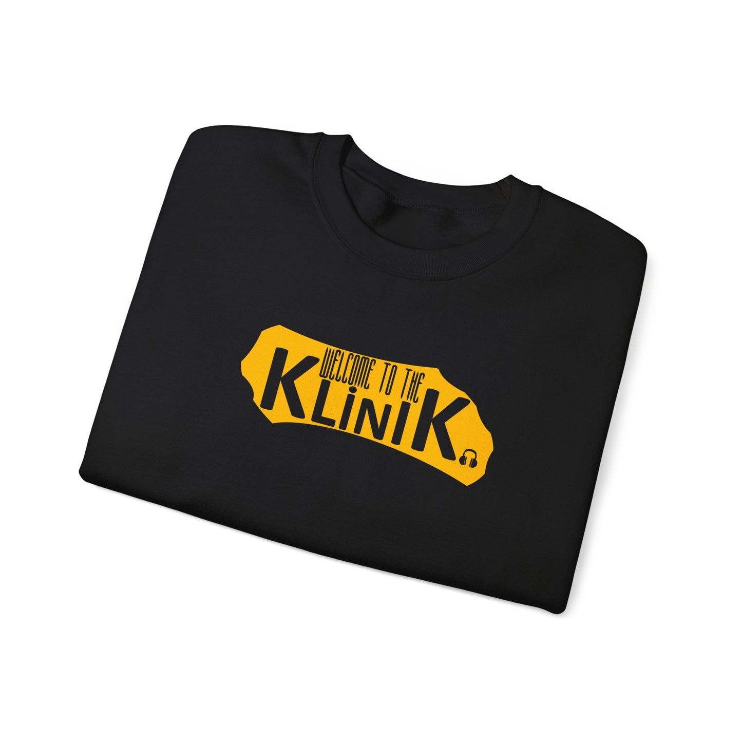 Unisex Heavy Blend™ Crewneck Sweatshirt - Bold Klinik Graphic