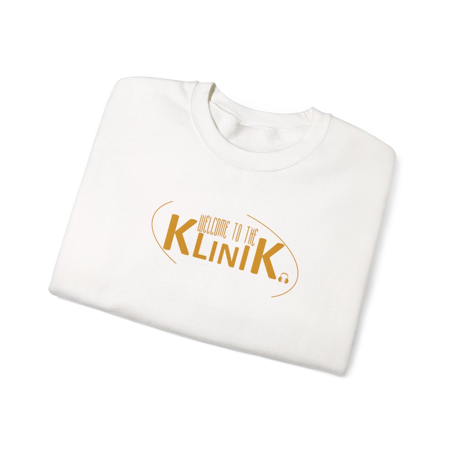 Welcome to the Klinik Unisex Heavy Blend™ Crewneck Sweatshirt