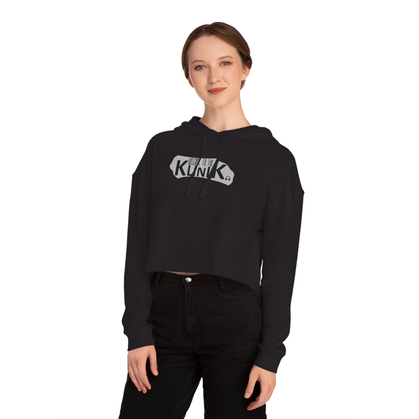 Trendy Women’s Cropped Hoodie - Perfect for Casual Wear, Gym, Gifts, Athleisure Fashion, Cozy Style