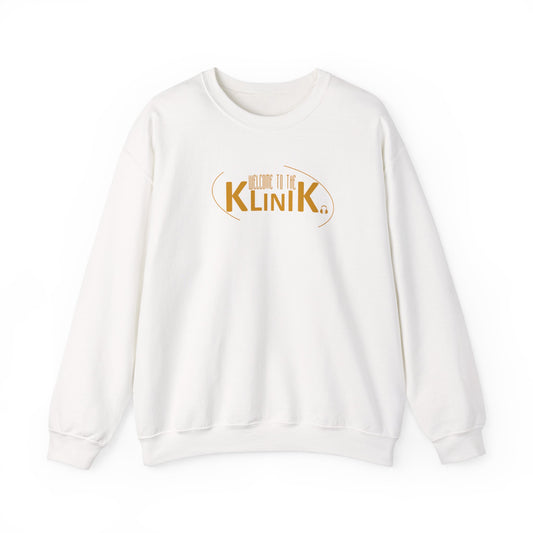 Welcome to the Klinik Unisex Heavy Blend™ Crewneck Sweatshirt